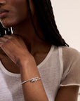 Naga Cuff, Sterling Silver, Slim