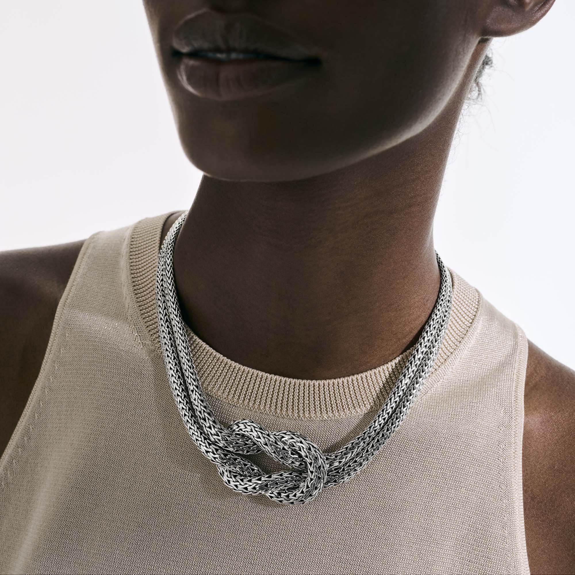 Love Knot Graduated Necklace